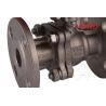 Buy cheap DN25 Pneumatic Actuated Flanged Ball Valve Side Entry Type from wholesalers
