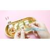Buy cheap PVC Snap Fastener Cosmetic Travel Bag Makeup Pouch Cosmetic Pouch Cosmetic Bag For Women Girls Toiletry Pouch Bagease from wholesalers