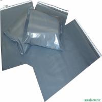 Buy cheap Post Office Grey Plastic Mailing Bags 30 - 100MIC Thickness Customized Color product