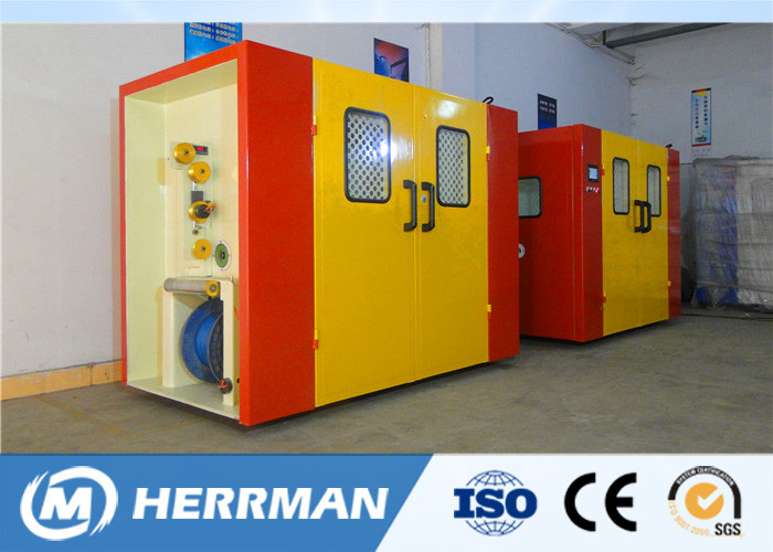 Energy Saving Lan Cable Twisting Machine Two Sets Triple Twister Customized Color