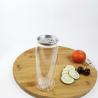 Buy cheap 0.5 Liter PLA Water Bottles With Flower Bottom Cold Pressed Juices from wholesalers