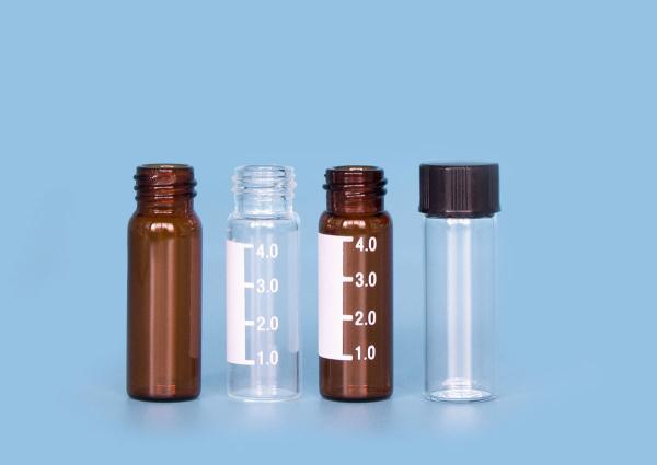 Buy cheap Laboratories Liquid Cylinder 16mm ND13 Glass Screw Top Vials from wholesalers