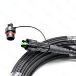 IP68 Outdoor Drop Cable FTTX Solution Fiber Optic Patch Cord Waterproof