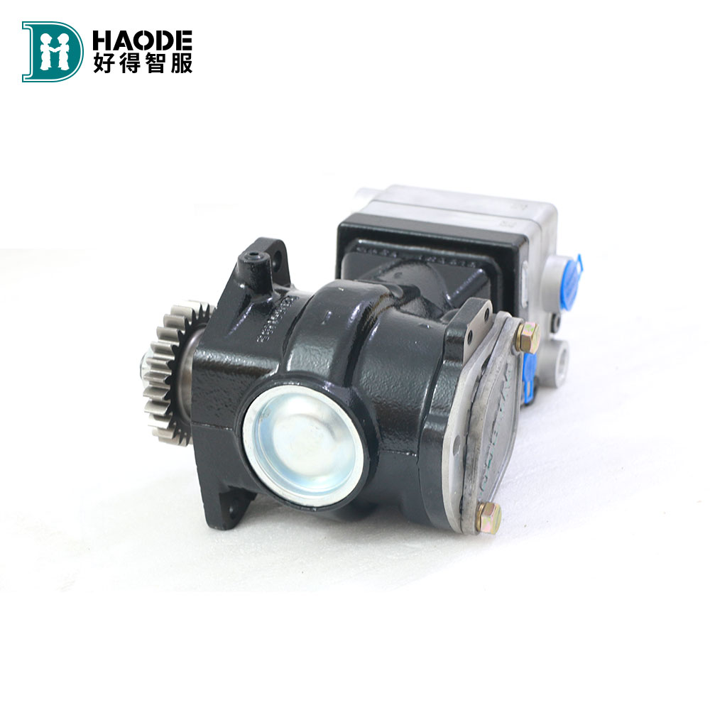 HAODE Genuine Engine Parts 16.85KG Wabco 12v Air Compressor Auman GTL Cummins 5558670
