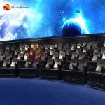 200 Seats Fiberglass 5d Motion Theater Seat Theme Park Dome Cinema