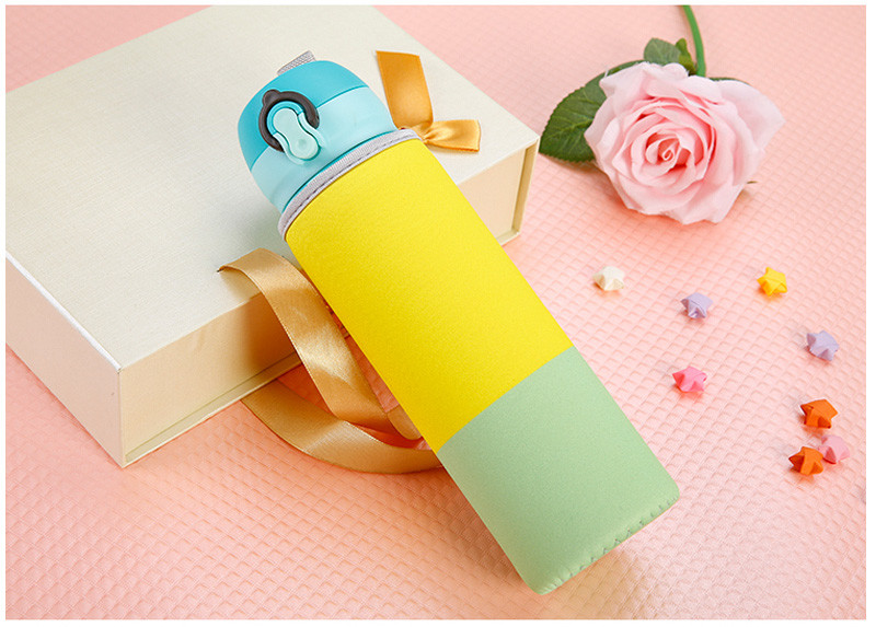 Sport Water Bottle Cover Neoprene Insulator Sleeve Portable Keep Cool