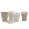 Buy cheap Eco Friendly Disposable Bagasse Hot Drink Coffee Cup Biodegradable With Lid from wholesalers