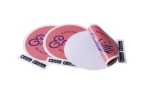 Buy cheap Custom printed no adhesive PVC static cling sticker for window advertising from wholesalers