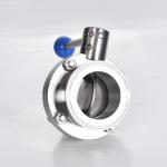 Sanitary SS304/316L Electric Wafer Type Butterfly Valve for Normal Temperature