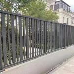 Long Service Life Advantage Aluminum Slat Metal Fence Elegant Balustrades