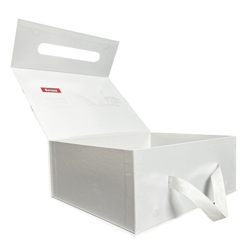 White Gift Box Custom Color Printing Rigid For Essential Oil 3 Packs Packaging
