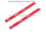 U101B Carbon Steel Jig Saw Blade Laser Logo Print in Bulk size:100mmx8x10T,