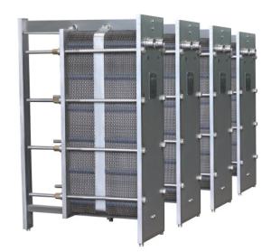 China Steam Water Air To Air Plate Heat Exchanger , Glass Lined Industrial Plate Heat Exchanger on sale