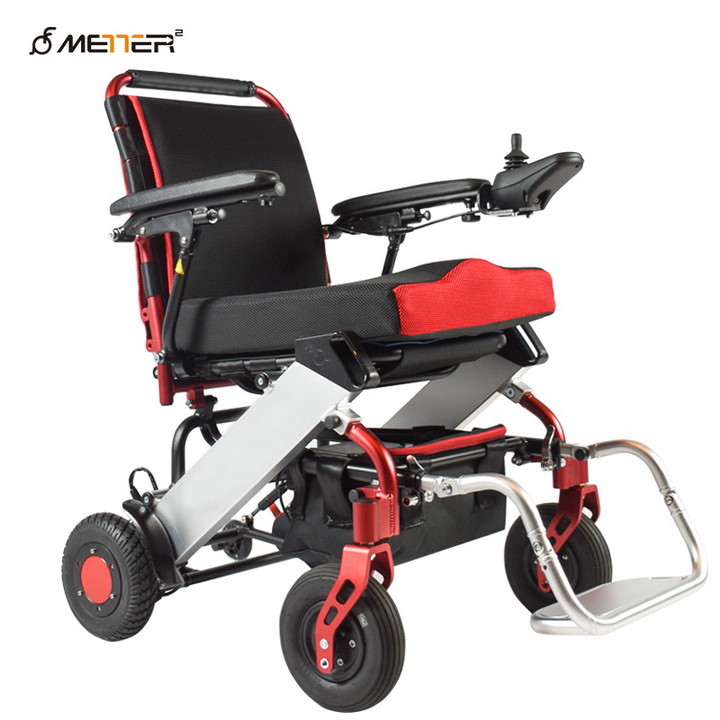 Brushless Motor Lightweight Foldable Power Wheelchair For Disabled