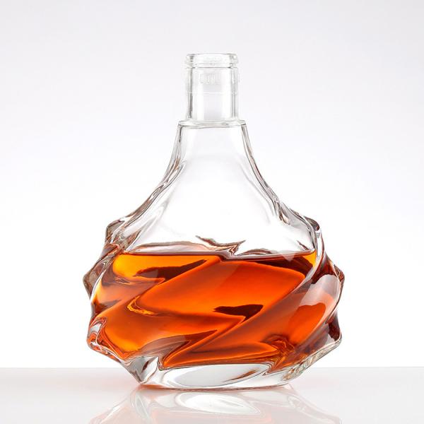 200ml 375ml 500ml 700ml 750ml Glass Bottle for Frosting Wine Liquor Whisky Vodka