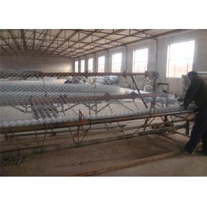 Construction Chain Link Fence, Chain Link Fence Top Barbed Wire