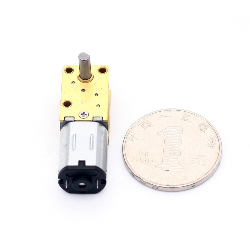 JGY-N20 Micro DC Gear Motors 12v Self Lock Low Noise Metal Worm Gearbox Motor