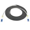 Buy cheap Outdoor 5G Telecom CPRI Armored Multimode OM2/OM3/OM4 Fiber Optic Duplex LC Patch Cords from wholesalers