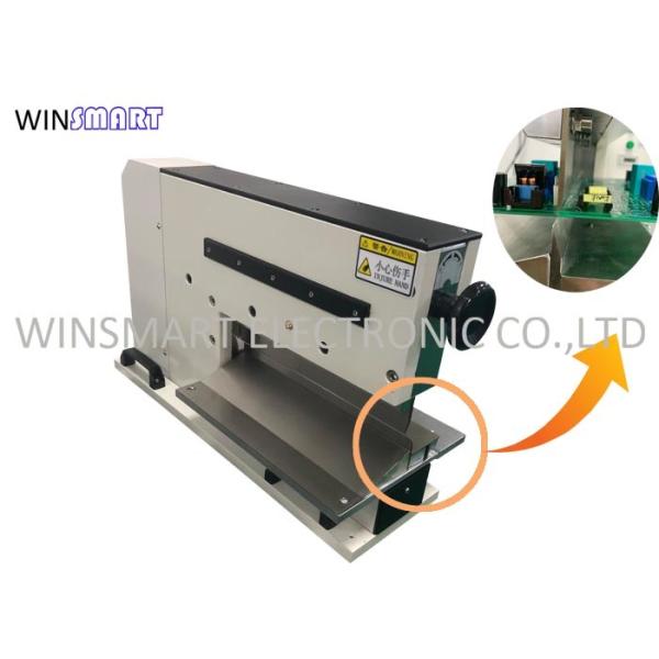 Buy cheap 200mm 600mm Linear Blade PCB Board Cutter Machine Foot Pedal Control from wholesalers