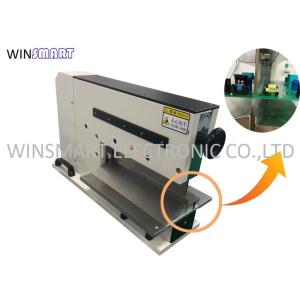 Buy cheap 200mm 600mm Linear Blade PCB Board Cutter Machine Foot Pedal Control from wholesalers