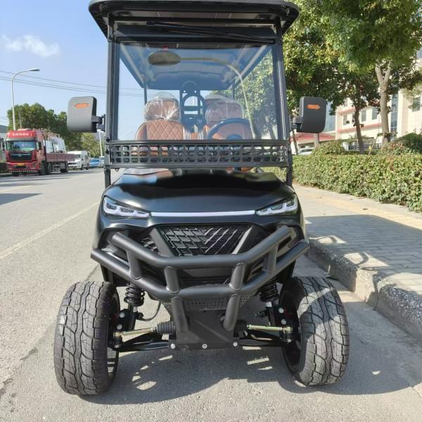 Buy cheap Sightseeing 6 Seat Lectric Lifted Golf Cart Free Shipping 4 Wheel Drive 4 Seat Club Buggy from wholesalers