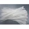 Buy cheap High tensile strength White Nylon Cable Zip Ties Fireproof Rate 94V-2 from wholesalers