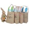 Buy cheap burlap easter tote, bunny ear kid Jute Shopping Bag With Leather Handles,cambric bag,Custom logo jute tote shopping bag from wholesalers