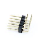 Dual row right angle 2.54mm pin header