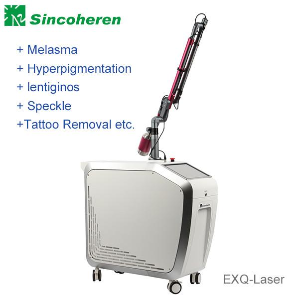 Buy cheap Q Switch ND YAG Laser System , FDA Approved Tattoo Removal Machine from wholesalers