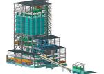 Small Capacity Raw Material Treatment 50Hz Automatic Batch Plant