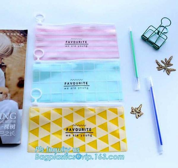 slider bag for underwear packaging slider zipper vinyl bag for clothing, vinyl