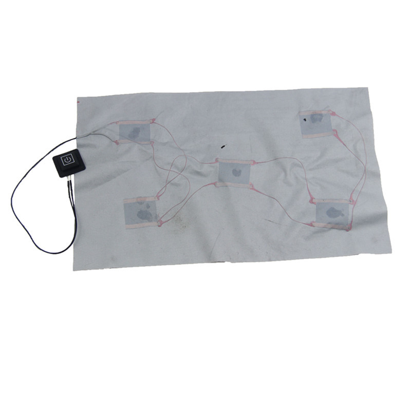 Far Infrared USB Heated Pad , Graphene 50degrees Electric Heating Film For Mattress