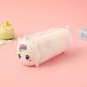 Buy cheap Cartoon Style Cute Plush Doll Pencil Pouch Silicone Tastless Makeup Bag For Stationery School Supplies Pencil Case Bag from wholesalers
