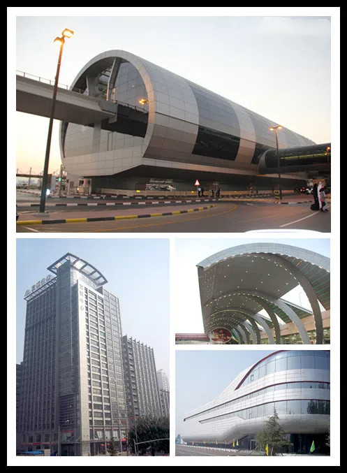48IN 96IN Brushed Aluminum Composite Panel Decorative Exterior Sheet Cladding