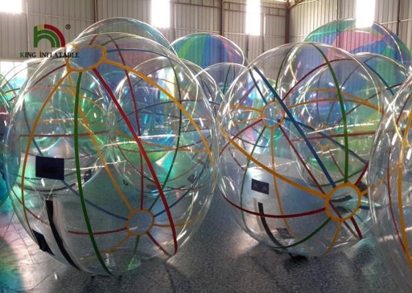 Buy cheap PVC Watermelon Inflatable Water Ball With Ti-Zip For Water Park from wholesalers