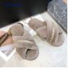 Buy cheap Thickness 1.5 - 3.5cm Warm Luxury Fur Slippers For Women from wholesalers