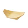 Buy cheap 6 inch Disposable Wooden Sushi Serving Boat Plate For Food from wholesalers