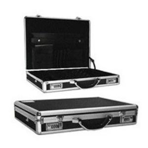 Buy cheap Travel Durable Aluminum Laptop Case Briefcases Black Color With Password Lock from wholesalers