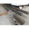 Buy cheap Large Shaft Straight Shaft Big Screw Mental shafts Extruder Parts Screw Shafts for PE PP Factory from wholesalers