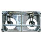 High End Home Dual Burner Gas Stove Stainless Steel Design Combines Style And