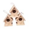 Buy cheap Burlywood Wooden Birdhouses To Decorate Garden Yard Tools from wholesalers