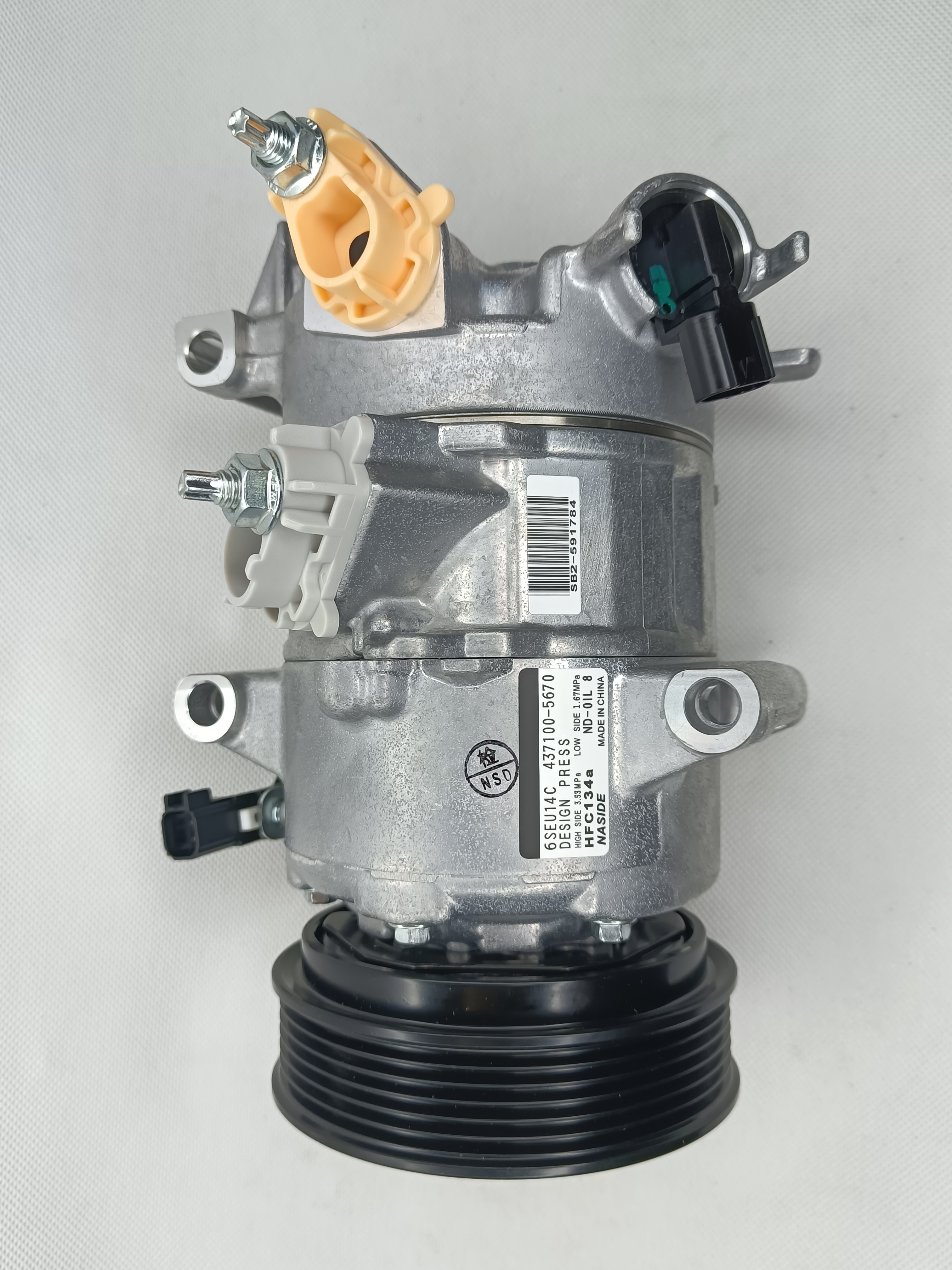 Auto Ac Conditioning Compressor For Ford Forus ED8B19D629BB Compressor Assembly