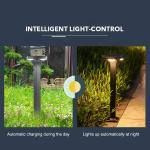 CE Certified Square Landscape LED Solar Pathway Lights IP65 For Villas