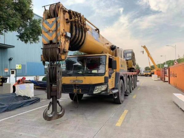 Buy cheap 4 Shaft Number Used 200ton Terrian Mobile Crane Xg Hydraulic All-Terrain Truck Crane 2011 from wholesalers