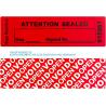 Buy cheap Transfer Tamper Evident Security Warranty Void Seals / Stickers Security Tamper For Reusable Package(1 X 3.35Inches from wholesalers