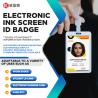 Buy cheap Office electronic employee badge e ink nfc display electronic shelf label employee badge from wholesalers