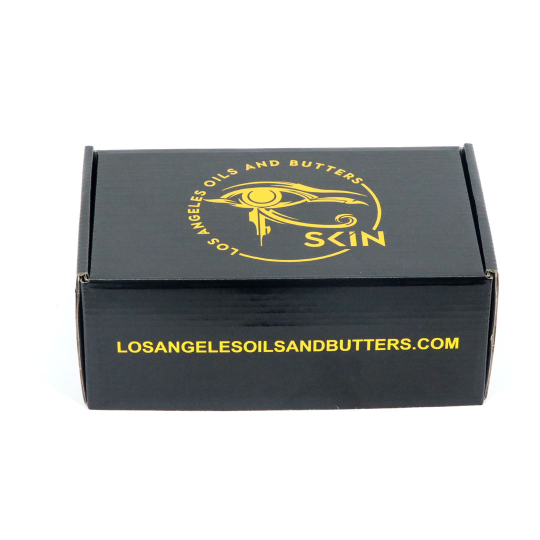 Custom Logo Cardboard Rigid Boxes Rose Gold Black For Men'S Birthday Gift Set