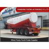 Buy cheap 50 cbm Cement Tanker Semi Trailer truck tank trailer dry powder transport from wholesalers