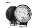 Waterproof Round LED Work Lights 4X4 3030 LED Chip High Brightness