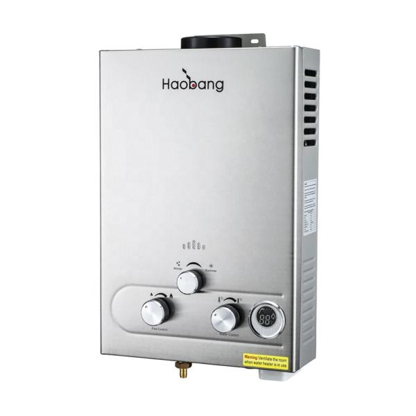 Buy cheap LPG NG Water Gas Heater Household 10L Instant Heating Shower from wholesalers